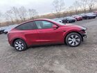 2024 Tesla Model Y Red vin: 7SAYGDEE2RA258805