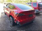 2024 Tesla Model Y Long Range Dual Motor All-wheel Drive Red vin: 7SAYGDEE2RF158142