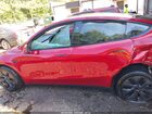 2024 Tesla Model Y Long Range Dual Motor All-wheel Drive Red vin: 7SAYGDEE2RF158142