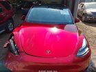 2024 Tesla Model Y Long Range Dual Motor All-wheel Drive Red vin: 7SAYGDEE2RF158142