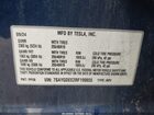 2024 Tesla Model Y Long Range Dual Motor All-wheel Drive Blue vin: 7SAYGDEE2RF199855