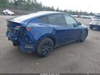 2024 Tesla Model Y Long Range Dual Motor All-wheel Drive Blue vin: 7SAYGDEE2RF199855