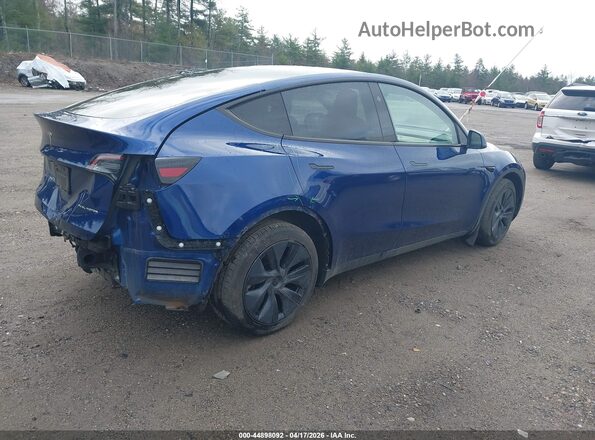 7SAYGDEE2RF199855 2024 TESLA MODEL Y Blue Tył prawy