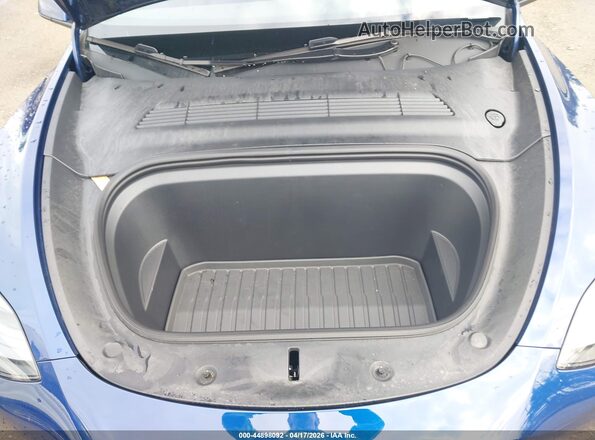 7SAYGDEE2RF199855 2024 TESLA MODEL Y Blue Widok z tyłu