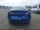2024 Tesla Model Y Long Range Dual Motor All-wheel Drive Blue vin: 7SAYGDEE2RF199855