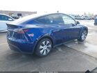 2022 Tesla Model Y Long Range Dual Motor All-wheel Drive Blue vin: 7SAYGDEE3NA001324