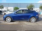 2022 Tesla Model Y Long Range Dual Motor All-wheel Drive Blue vin: 7SAYGDEE3NA001324