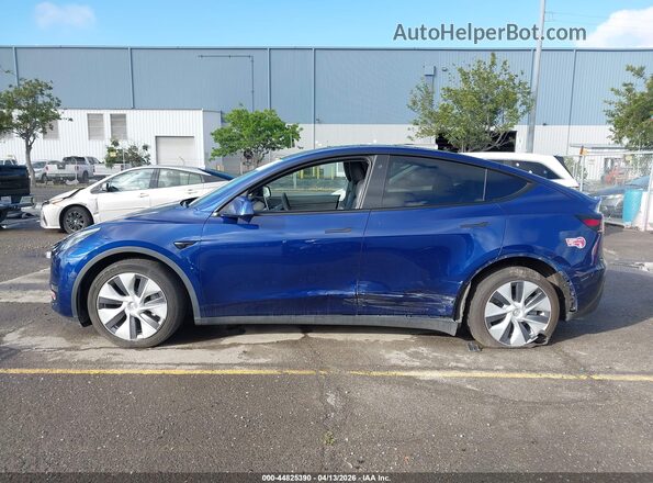 7SAYGDEE3NA001324 2022 TESLA MODEL Y Blue Vista interior de 360 grados
