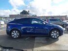 2022 Tesla Model Y Long Range Dual Motor All-wheel Drive Blue vin: 7SAYGDEE3NA001324