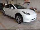 2022 Tesla Model Y Long Range Dual Motor All-wheel Drive White vin: 7SAYGDEE3NA015093