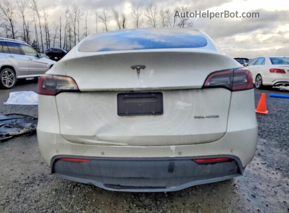 7SAYGDEE3NF360918 2022 TESLA MODEL White Вид ззаду