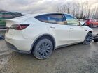 2022 Tesla Model Y White vin: 7SAYGDEE3NF360918