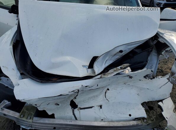 7SAYGDEE3NF360918 2022 TESLA MODEL White Вид задньої частини салону