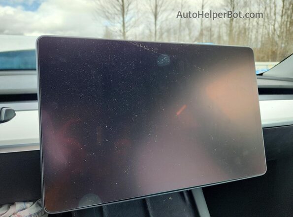 7SAYGDEE3NF360918 2022 TESLA MODEL White Вид щитка приладів