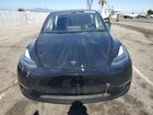 2022 Tesla Model Y Black vin: 7SAYGDEE3NF456029