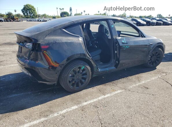 7SAYGDEE3NF456029 2022 TESLA MODEL Black Tył prawy