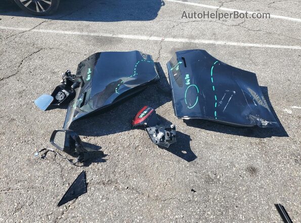 7SAYGDEE3NF456029 2022 TESLA MODEL Black Widok naklejki z numerem VIN