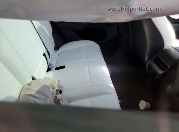 7SAYGDEE3NF533255 2022 TESLA MODEL Blue უკანა სავარძლების ხედი