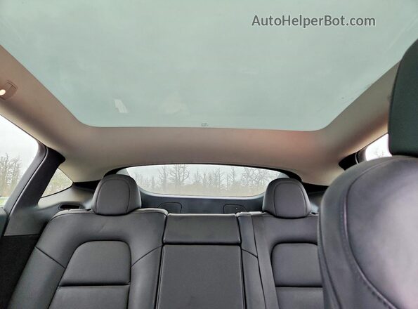 7SAYGDEE3PF842274 2023 TESLA MODEL Charcoal Հետևի նստատեղերի տեսք