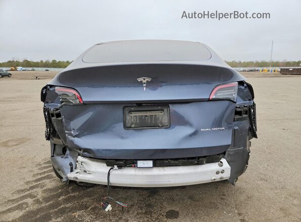 7SAYGDEE3PF842274 2023 TESLA MODEL Charcoal Հետևի տեսք