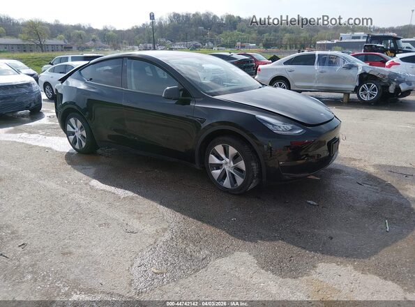 7SAYGDEE4NF315759 2022 TESLA MODEL Y Black Առջևի աջ