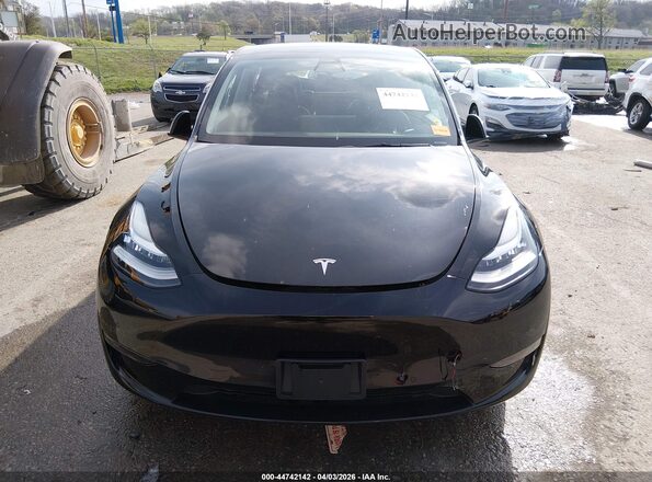 7SAYGDEE4NF315759 2022 TESLA MODEL Y Black Սարքավորումների վահանակի տեսք