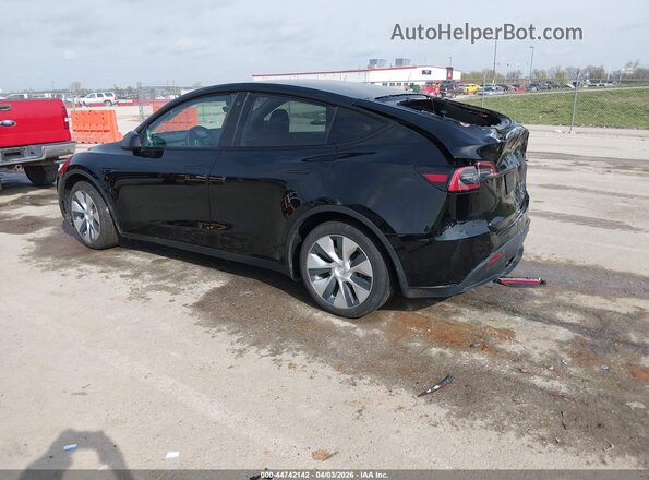 7SAYGDEE4NF315759 2022 TESLA MODEL Y Black Հետևի ձախ