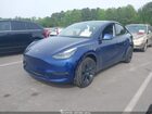 2023 Tesla Model Y Awd/long Range Dual Motor All-wheel Drive Blue vin: 7SAYGDEE4PF693003