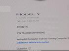 2023 Tesla Model Y Awd/long Range Dual Motor All-wheel Drive Blue vin: 7SAYGDEE4PF693003