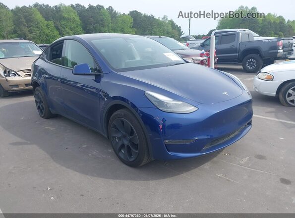 7SAYGDEE4PF693003 2023 TESLA MODEL Y Blue Przód prawy
