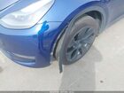 2023 Tesla Model Y Awd/long Range Dual Motor All-wheel Drive Blue vin: 7SAYGDEE4PF693003