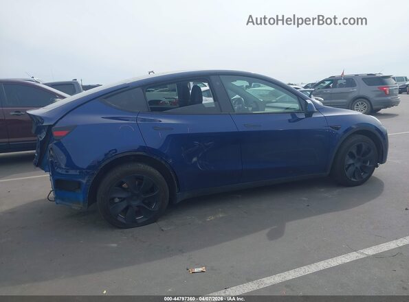 7SAYGDEE4PF693003 2023 TESLA MODEL Y Blue Widok zestawu wskaźników
