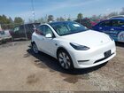 2023 Tesla Model Y   White vin: 7SAYGDEE4PF803824