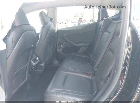 7SAYGDEE5PA024493 2023 TESLA MODEL Y Black Vista de la etiqueta del VIN