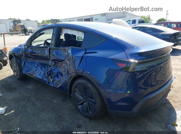 7SAYGDEE5TA634274 2026 TESLA MODEL Y Синий Задняя левая четверть