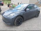 2022 Tesla Model Y Long Range Dual Motor All-wheel Drive Gray vin: 7SAYGDEE6NF379379