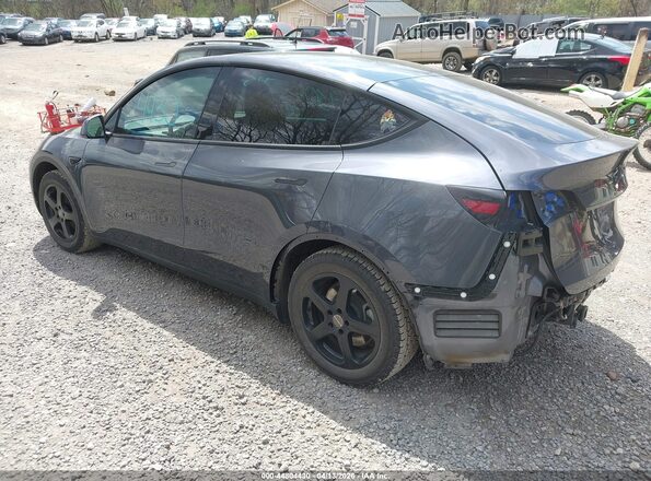 7SAYGDEE6NF379379 2022 TESLA MODEL Y Gray Задня ліва чверть