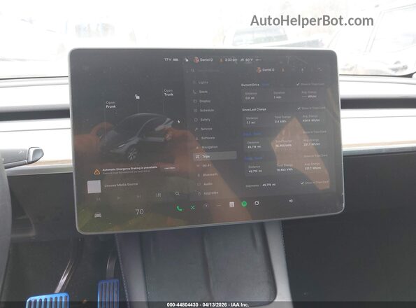7SAYGDEE6NF379379 2022 TESLA MODEL Y Gray 