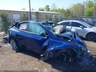 2022 Tesla Model Y Long Range Dual Motor All-wheel Drive Blue vin: 7SAYGDEE6NF395310