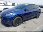 2023 Tesla Model Y Awd/long Range Dual Motor All-wheel Drive Blue vin: 7SAYGDEE6PA067367