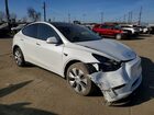 2024 Tesla Model Y White vin: 7SAYGDEE6RA228190