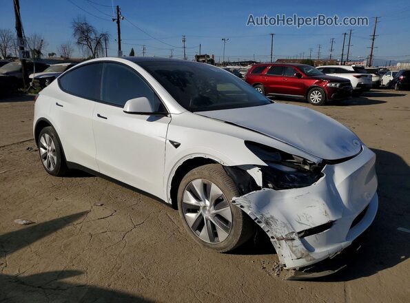 7SAYGDEE6RA228190 2024 TESLA MODEL White Передня права чверть