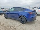2025 Tesla Model Y Blue vin: 7SAYGDEE6SF257911