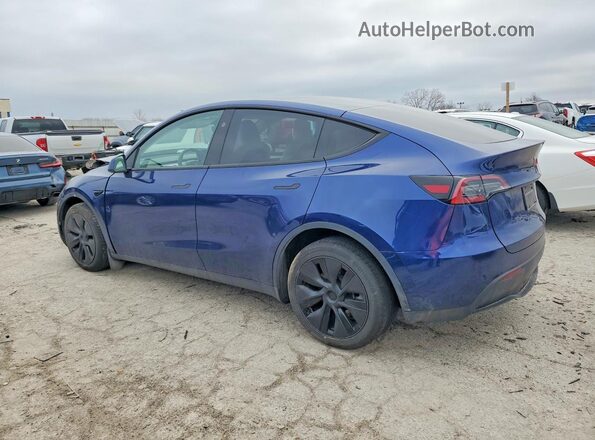 7SAYGDEE6SF257911 2025 TESLA MODEL Blue Trasero izquierdo