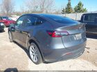 2022 Tesla Model Y Long Range Dual Motor All-wheel Drive Gray vin: 7SAYGDEE7NA021818