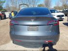 2022 Tesla Model Y Long Range Dual Motor All-wheel Drive Gray vin: 7SAYGDEE7NA021818