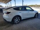 2022 Tesla Model Y White vin: 7SAYGDEE7NF537535