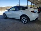 2022 Tesla Model Y White vin: 7SAYGDEE7NF537535