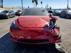 2023 Tesla Model Y Red vin: 7SAYGDEE7PF957928