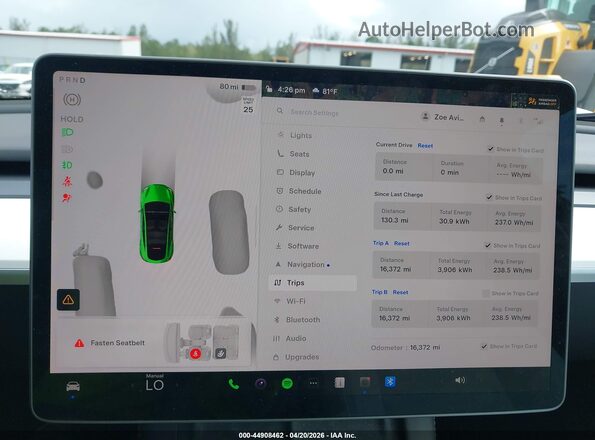 7SAYGDEE7RA321199 2024 TESLA MODEL Y White Вид задніх сидінь
